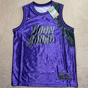 Nike Lebron X Space Jam 'Goon Squad' DM2974-560 Kids Jersey NWT Dri-fit XL